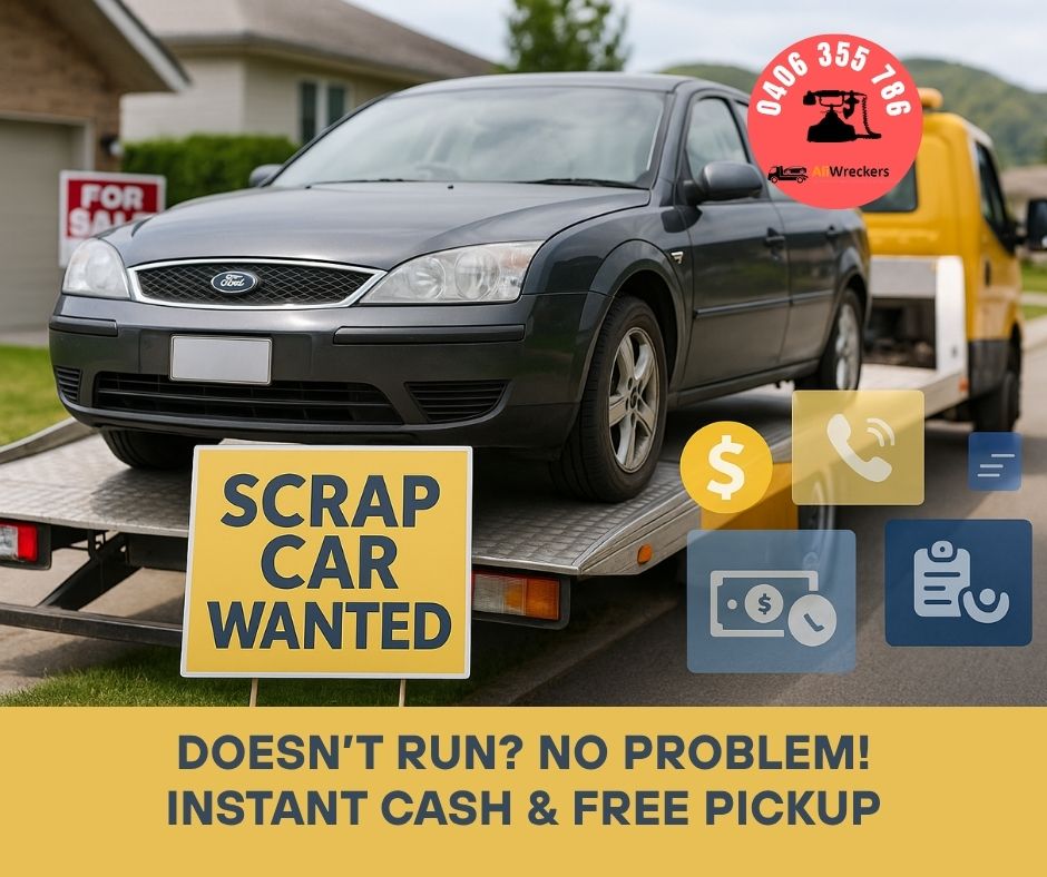 Sell Your Non-Running Ford for Top Cash – Scrap Car Buyers in Melbourne