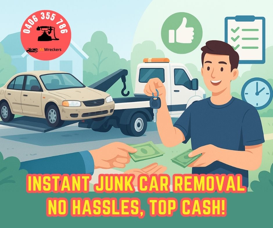 Quick & Easy Junk Car Removal in Melbourne – Ali Wreckers
