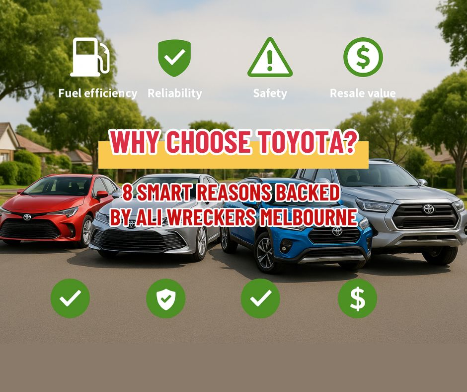 8 Proven Benefits of Owning a Toyota – Ali Wreckers Melbourne Get more from your Toyota, even at the end of its life. We pay top cash for all models!