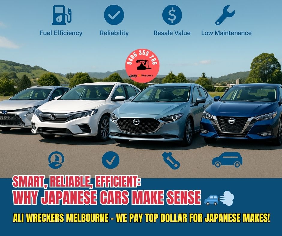 Top Reasons to Choose a Japanese Car – Ali Wreckers Melbourne