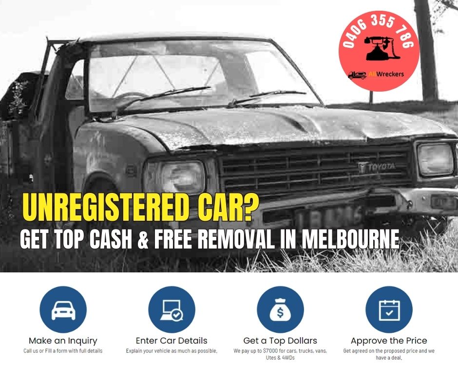 Sell Unregistered Cars in Melbourne with Top Cash Offers | Ali Wreckers
